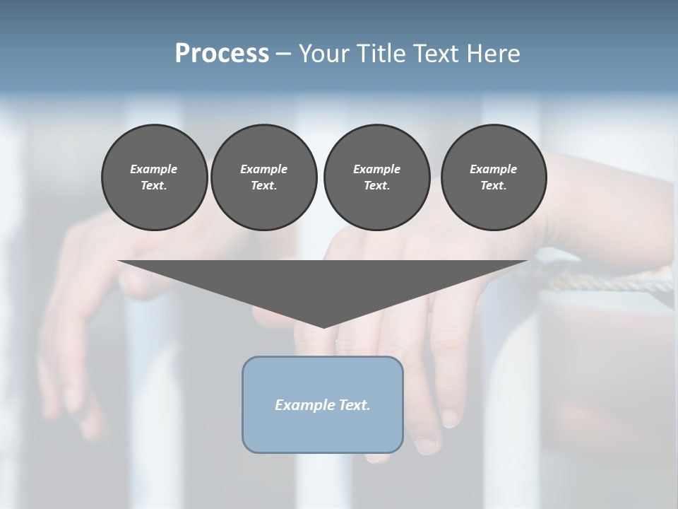 Criminal Male Imprison PowerPoint Template