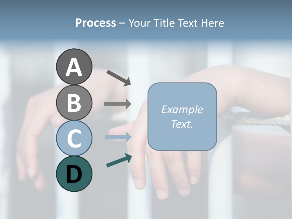 Criminal Male Imprison PowerPoint Template