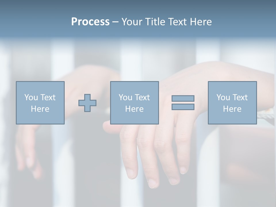 Criminal Male Imprison PowerPoint Template