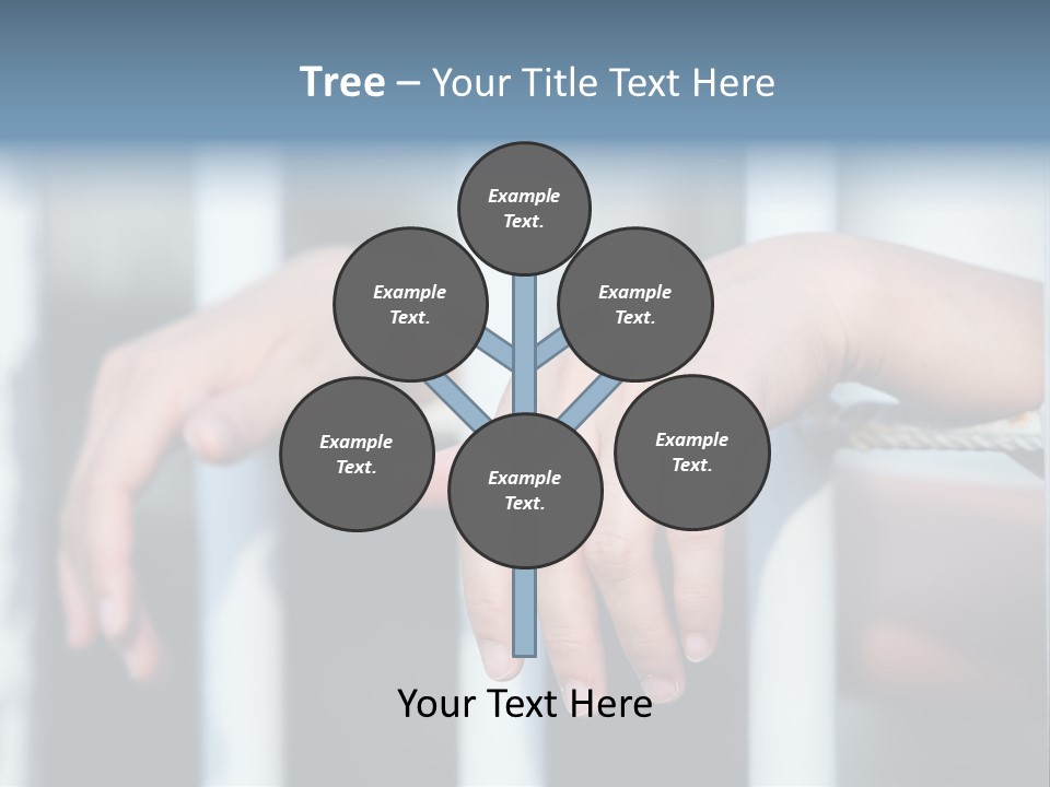Criminal Male Imprison PowerPoint Template