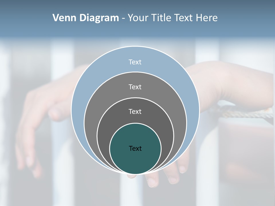 Criminal Male Imprison PowerPoint Template