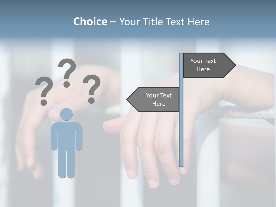 Criminal Male Imprison PowerPoint Template