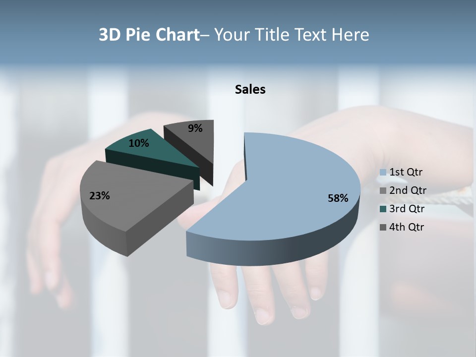 Criminal Male Imprison PowerPoint Template