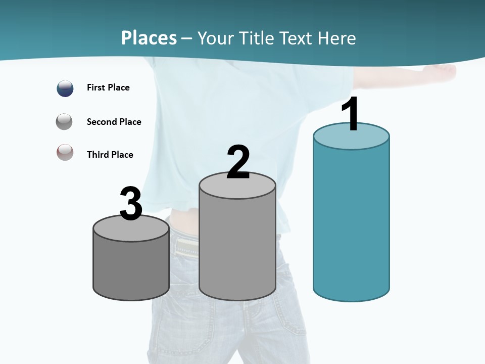 Active Cute Model PowerPoint Template