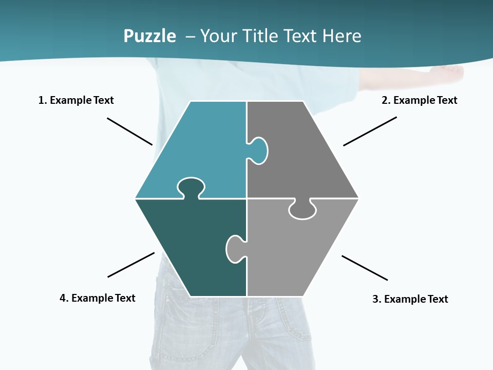 Active Cute Model PowerPoint Template