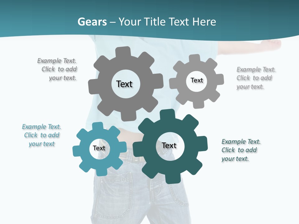 Active Cute Model PowerPoint Template