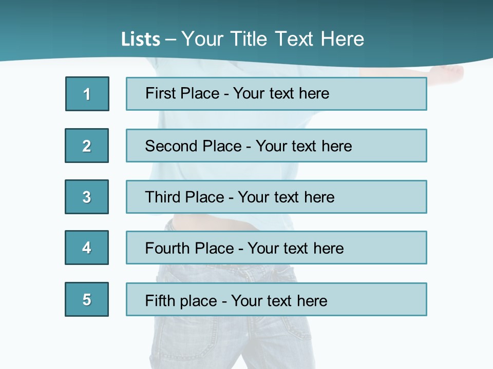 Active Cute Model PowerPoint Template
