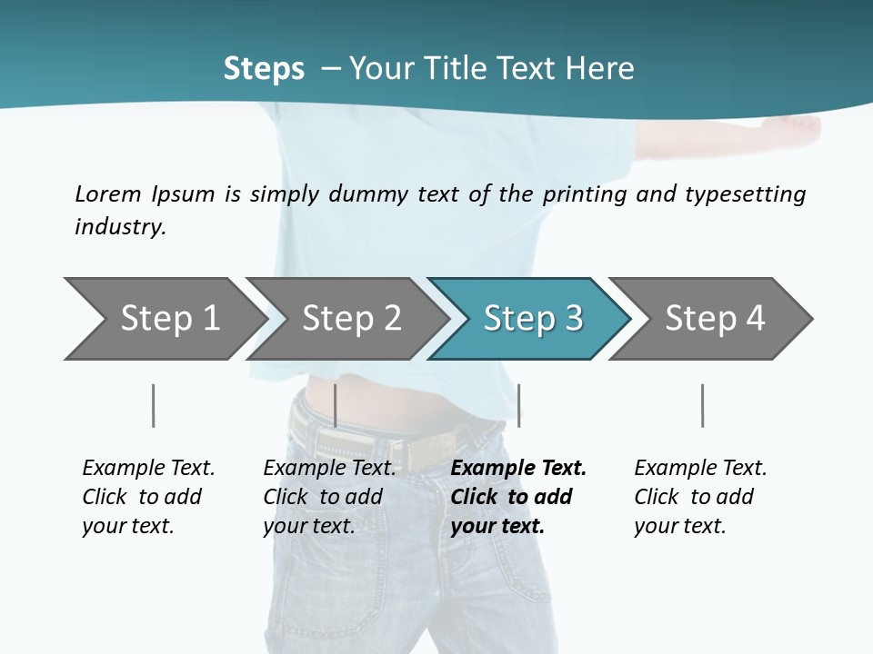 Active Cute Model PowerPoint Template