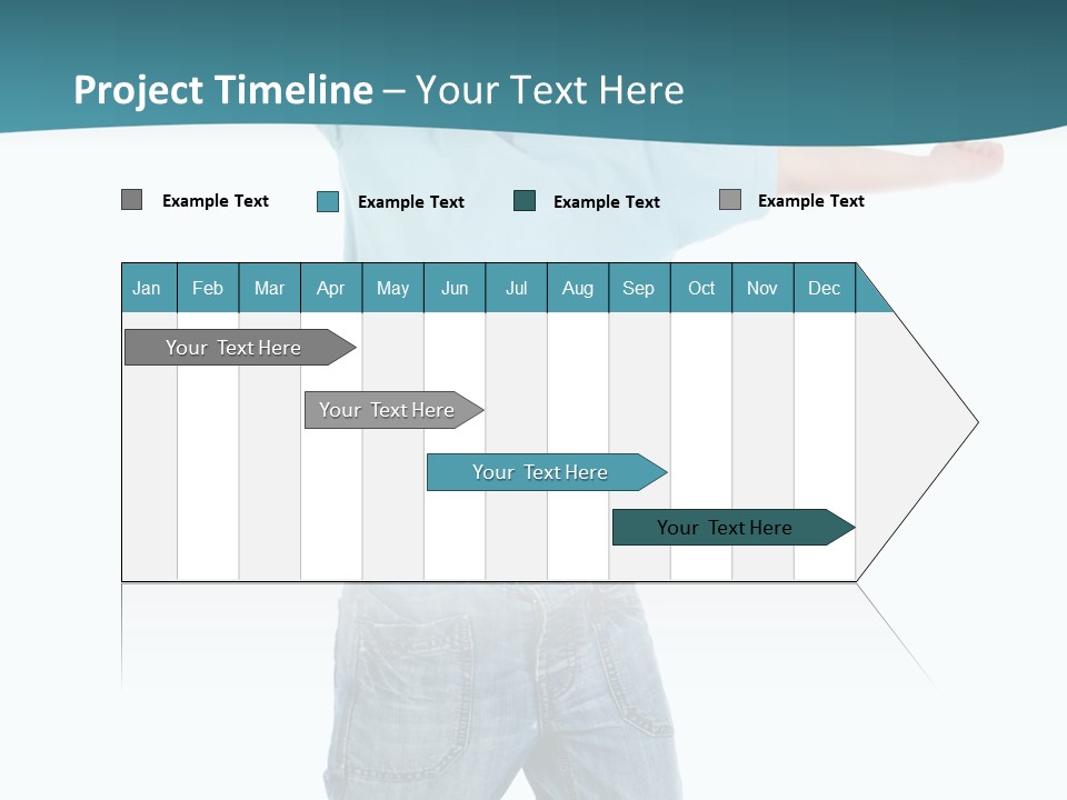 Active Cute Model PowerPoint Template