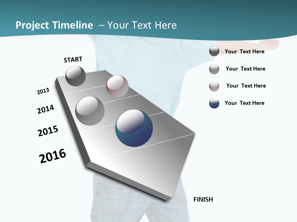 Active Cute Model PowerPoint Template