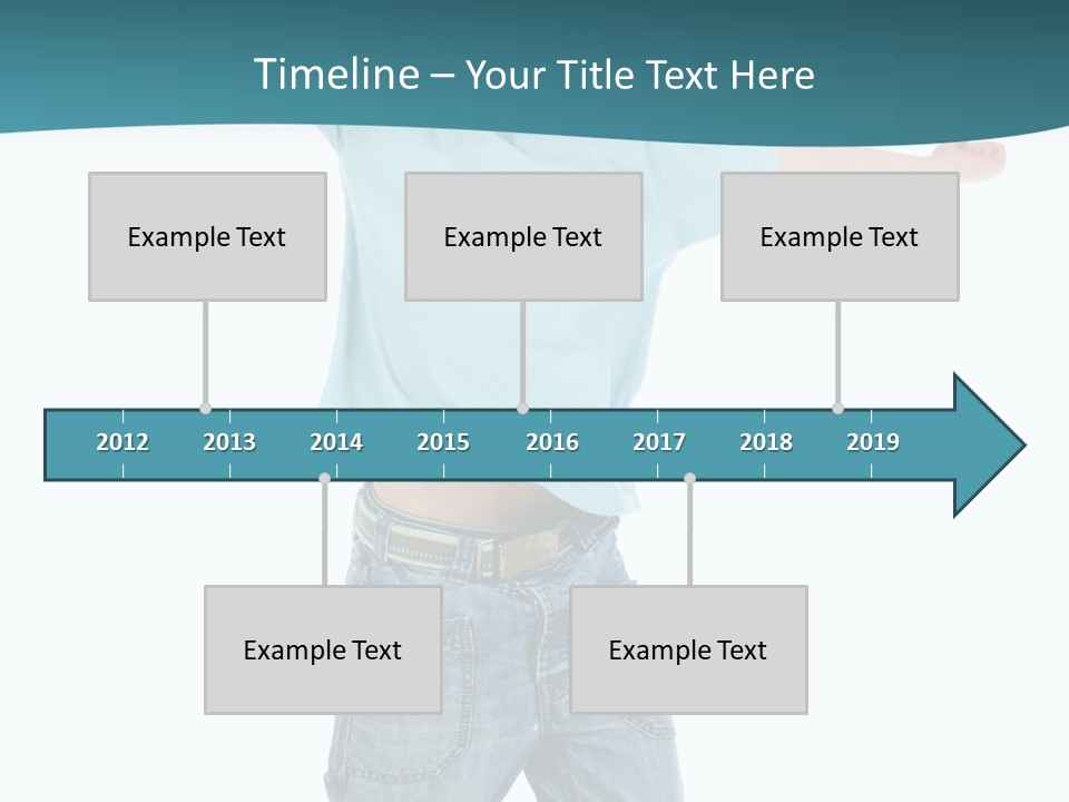 Active Cute Model PowerPoint Template