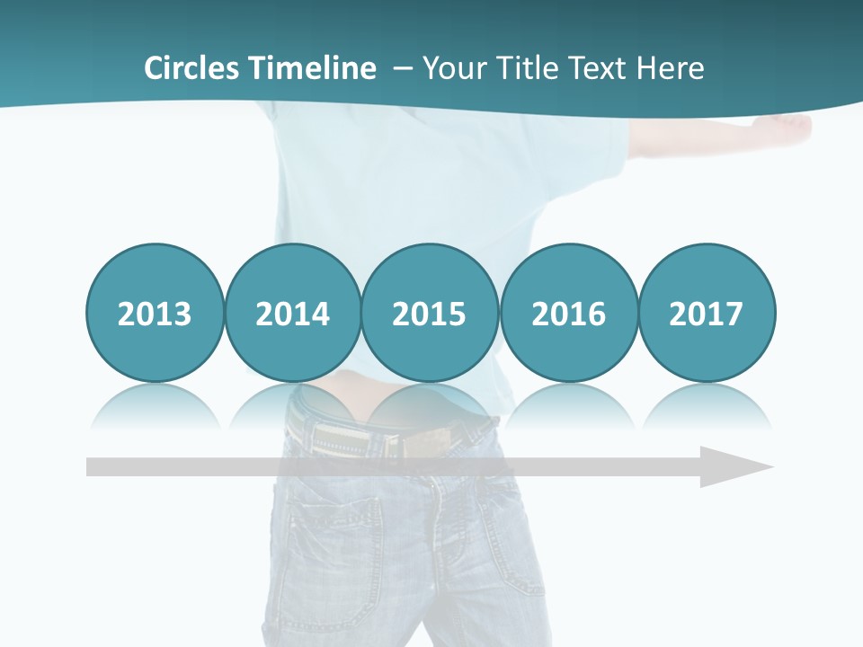 Active Cute Model PowerPoint Template