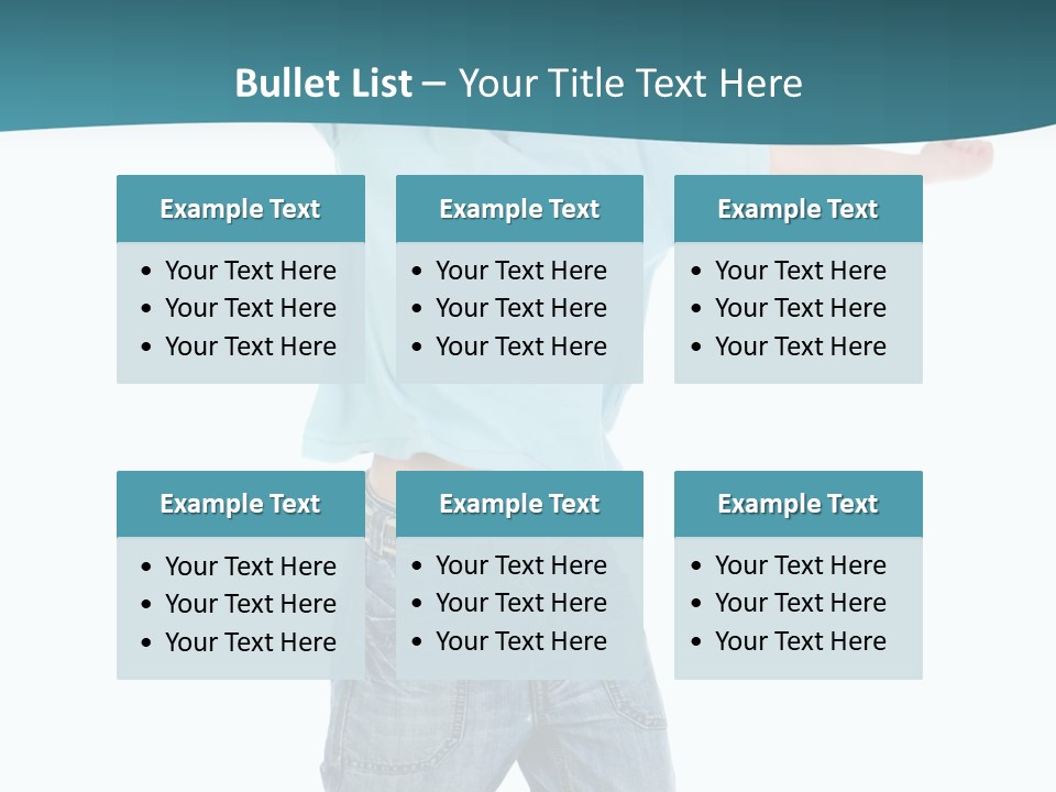 Active Cute Model PowerPoint Template