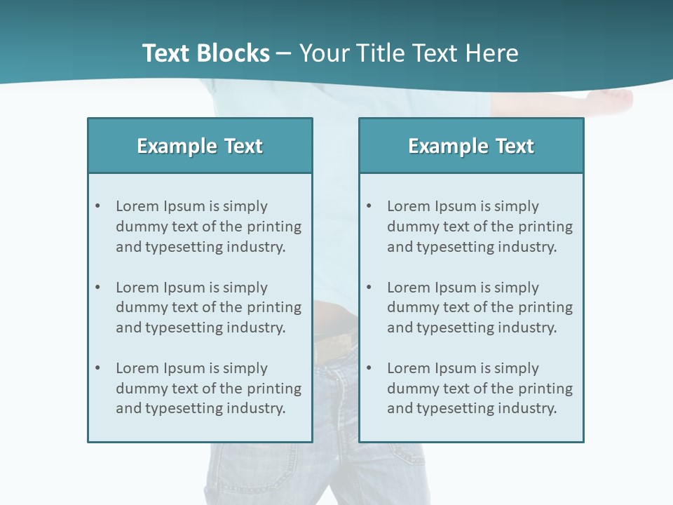 Active Cute Model PowerPoint Template