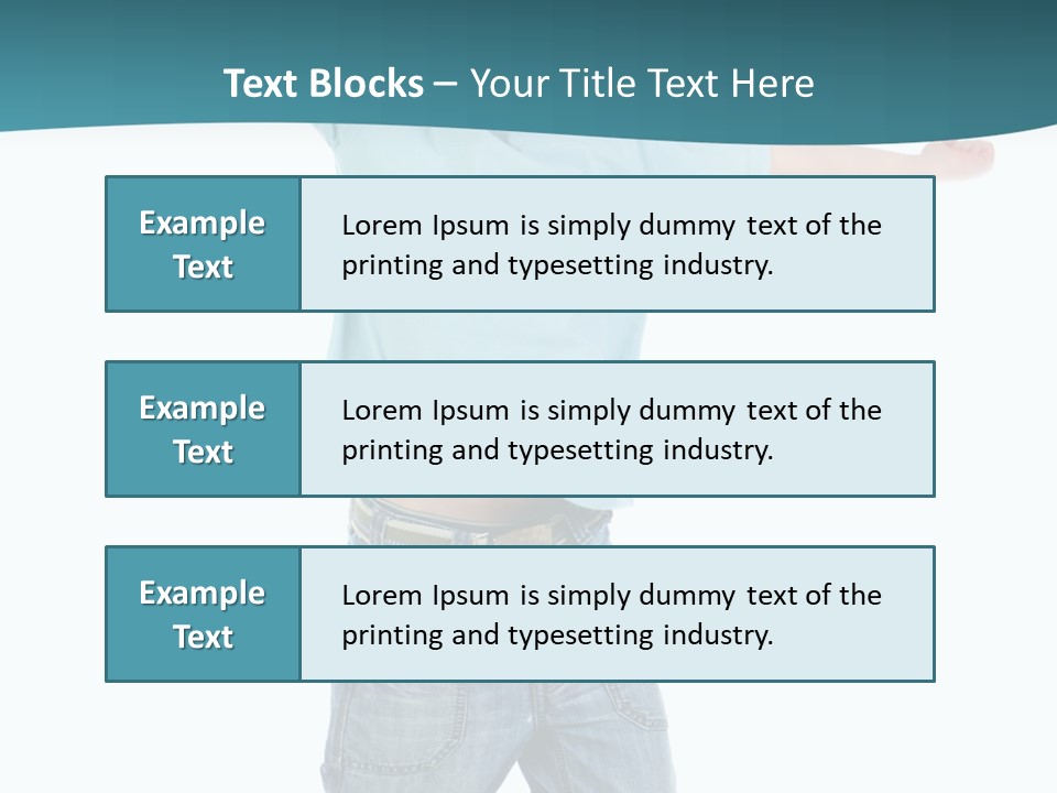 Active Cute Model PowerPoint Template