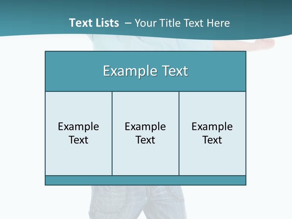 Active Cute Model PowerPoint Template
