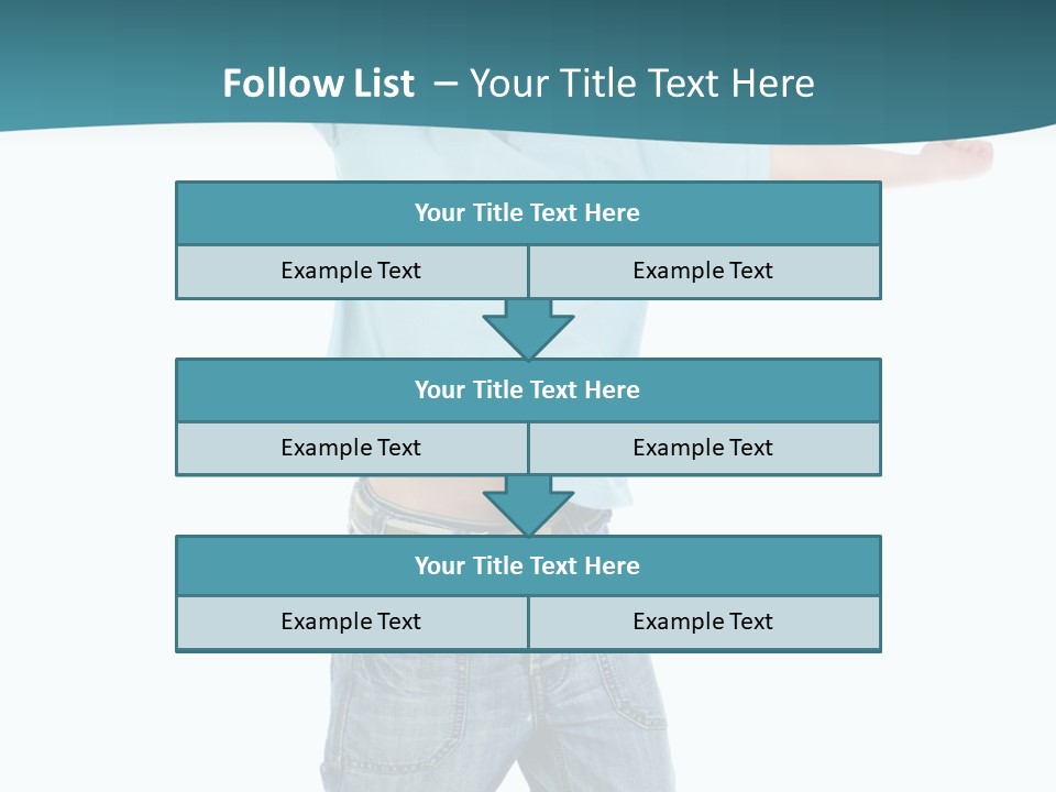 Active Cute Model PowerPoint Template