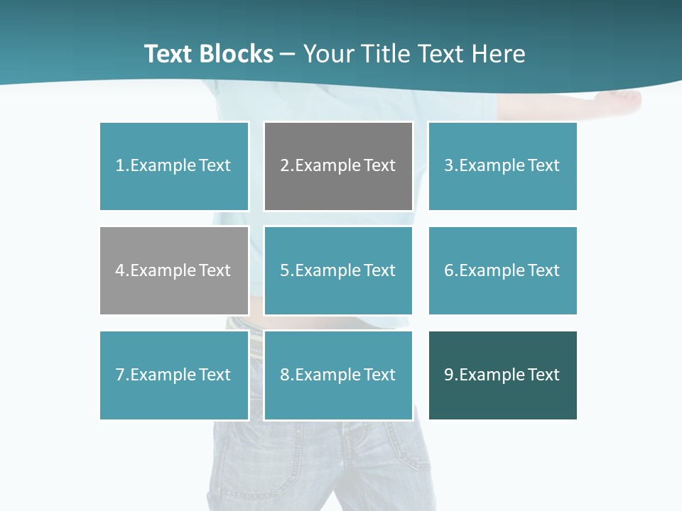 Active Cute Model PowerPoint Template
