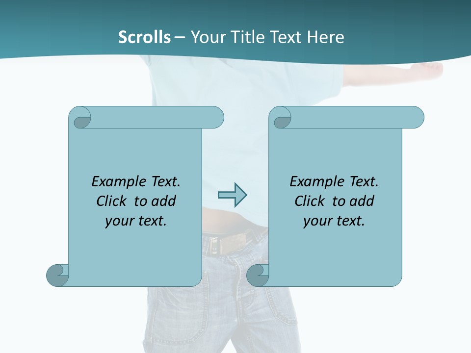 Active Cute Model PowerPoint Template