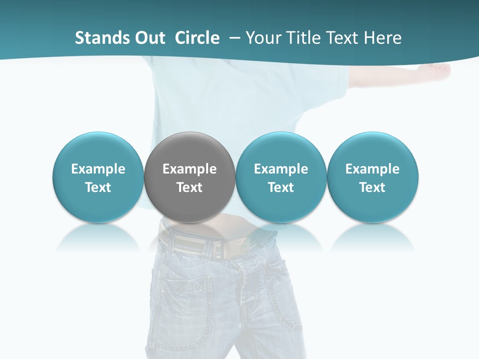Active Cute Model PowerPoint Template