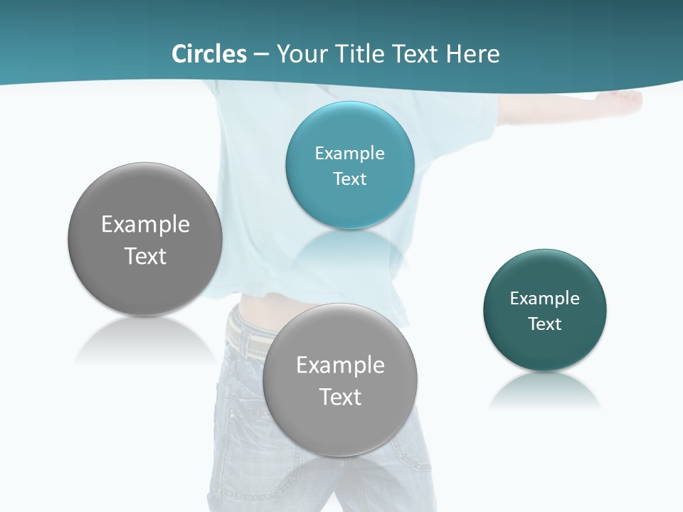 Active Cute Model PowerPoint Template