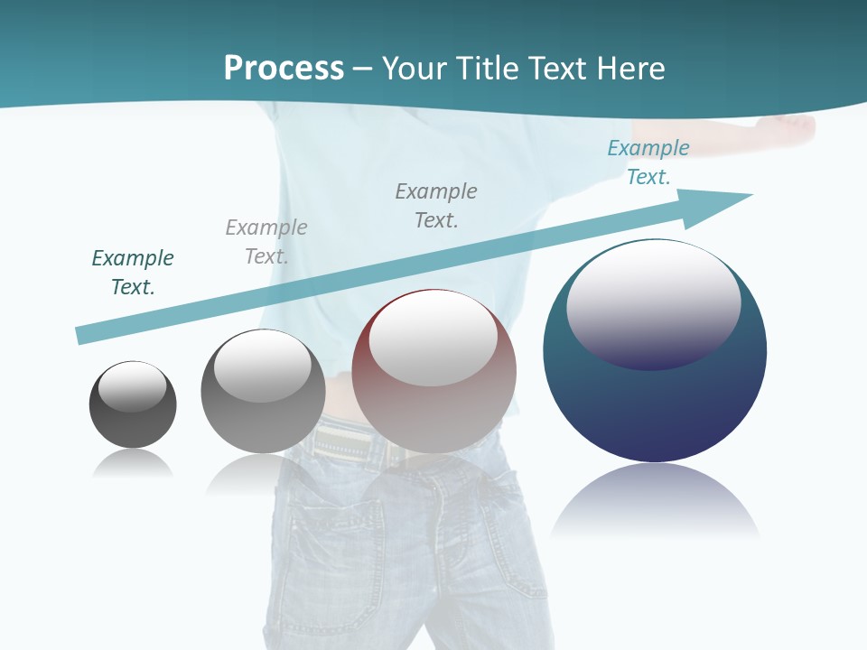 Active Cute Model PowerPoint Template