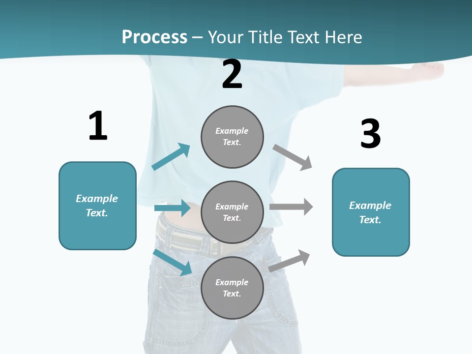 Active Cute Model PowerPoint Template