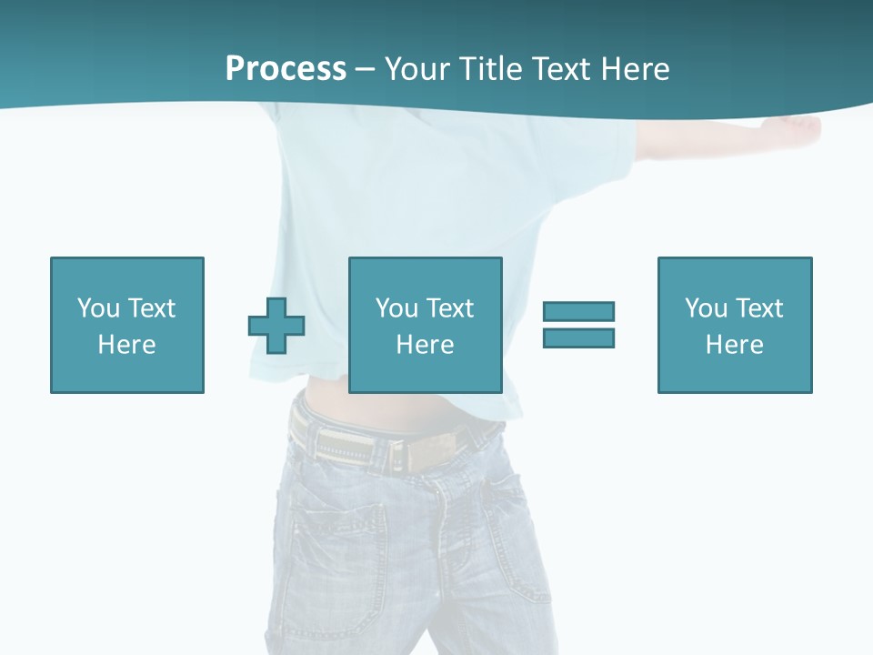 Active Cute Model PowerPoint Template