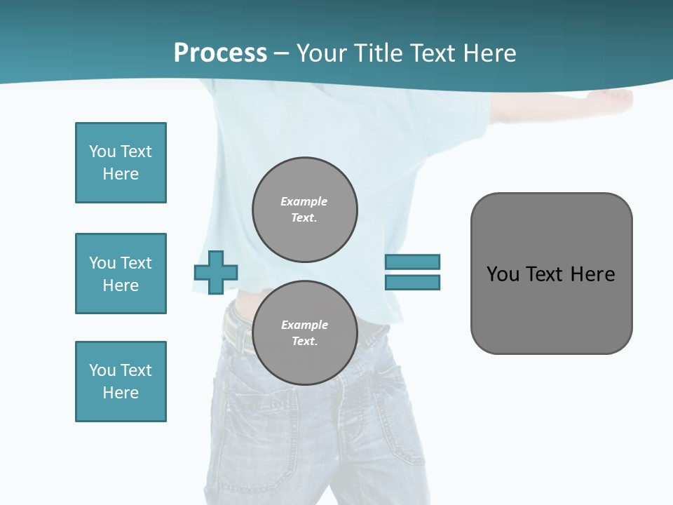 Active Cute Model PowerPoint Template