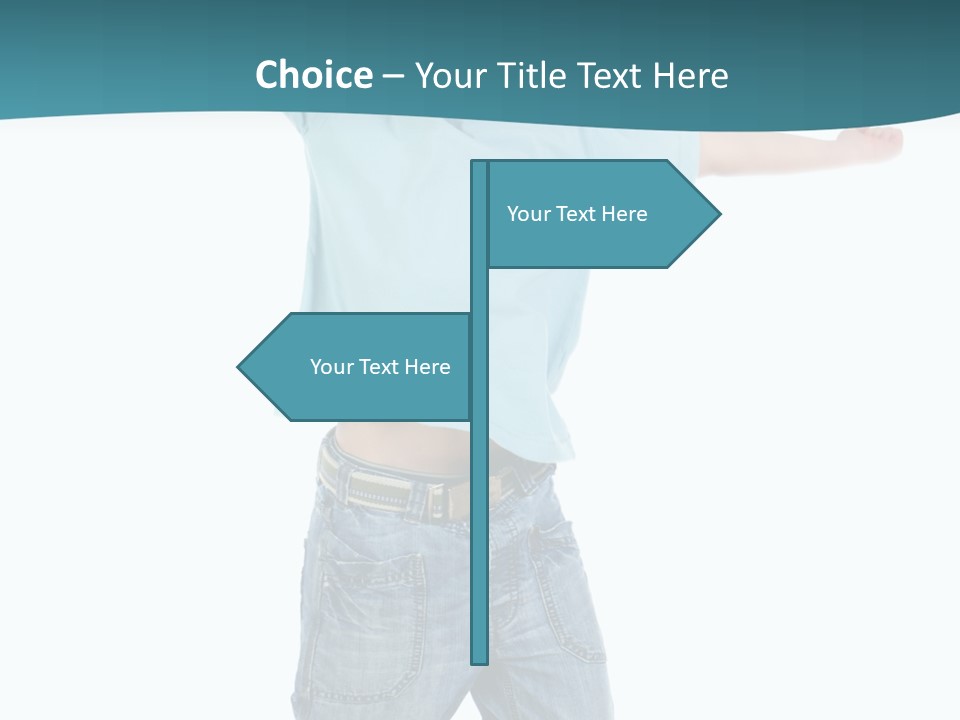 Active Cute Model PowerPoint Template
