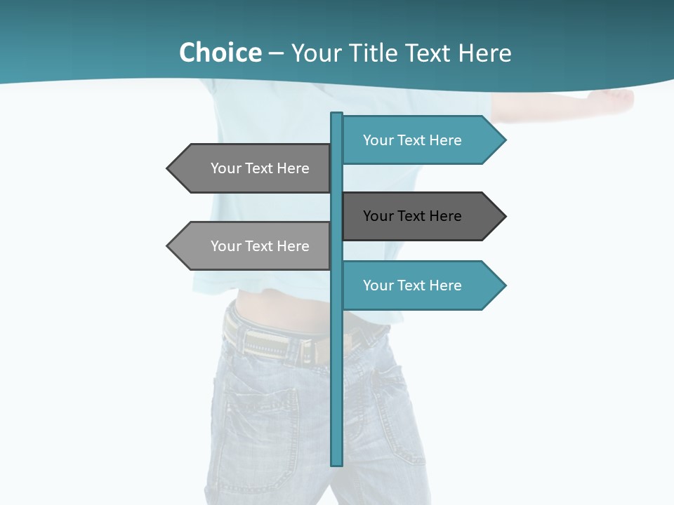 Active Cute Model PowerPoint Template