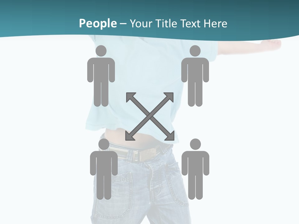 Active Cute Model PowerPoint Template