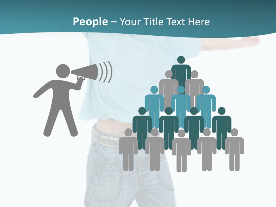 Active Cute Model PowerPoint Template