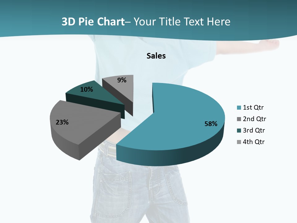 Active Cute Model PowerPoint Template