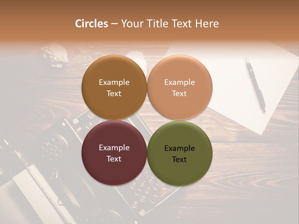 Phone Work Rusty PowerPoint Template