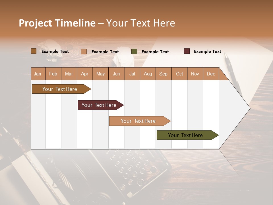 Phone Work Rusty PowerPoint Template