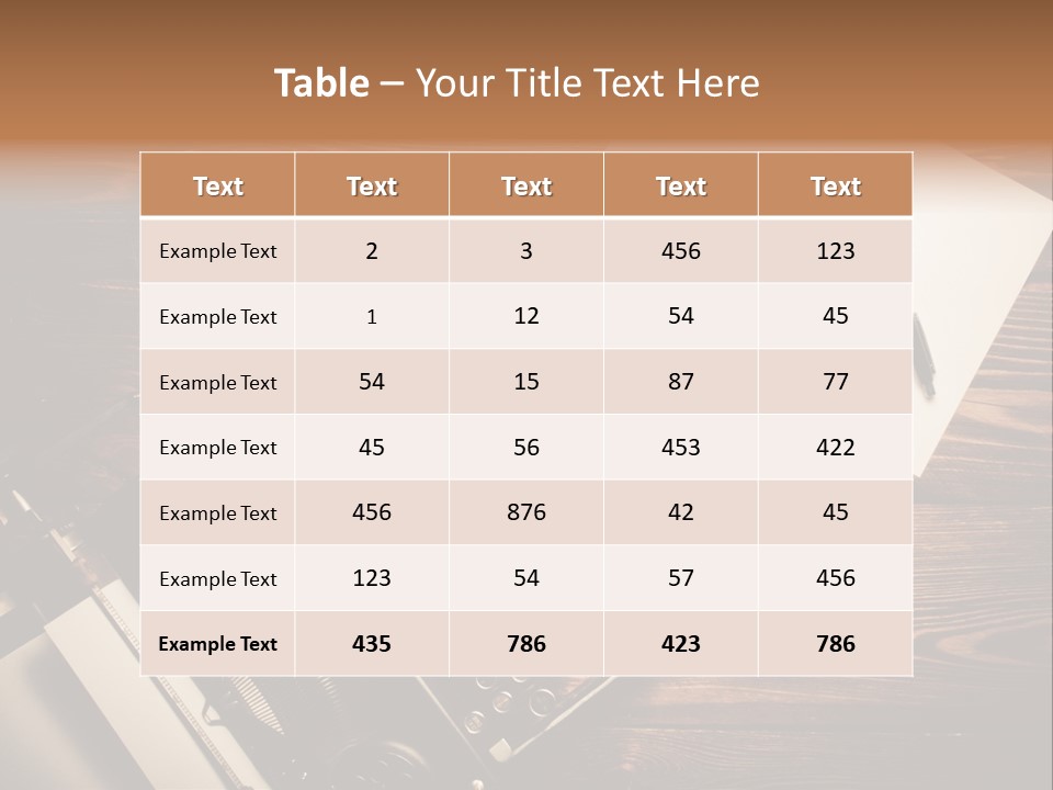 Phone Work Rusty PowerPoint Template