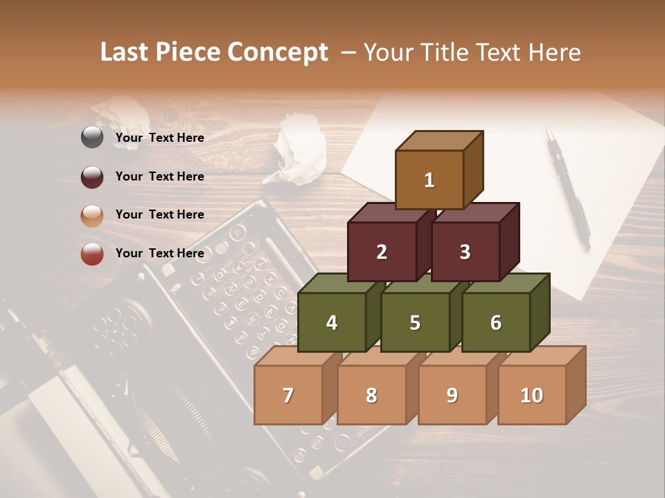 Phone Work Rusty PowerPoint Template