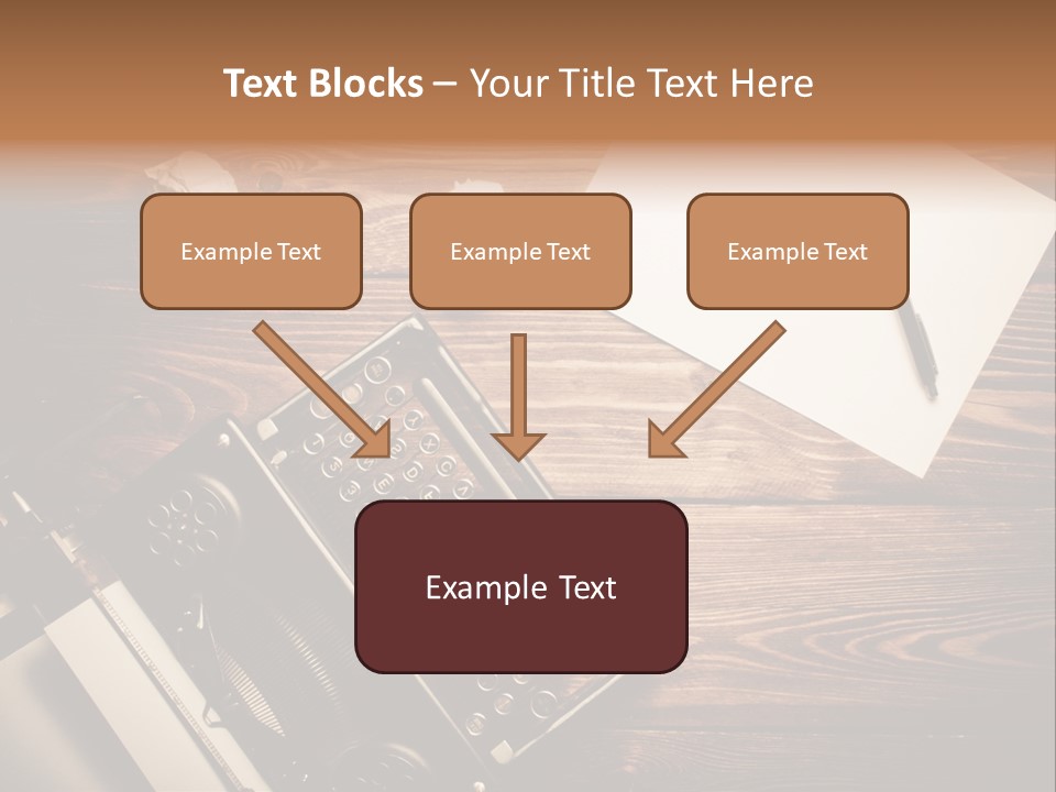 Phone Work Rusty PowerPoint Template