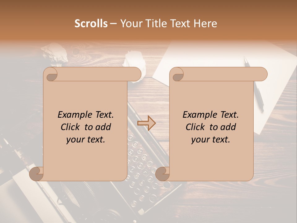 Phone Work Rusty PowerPoint Template
