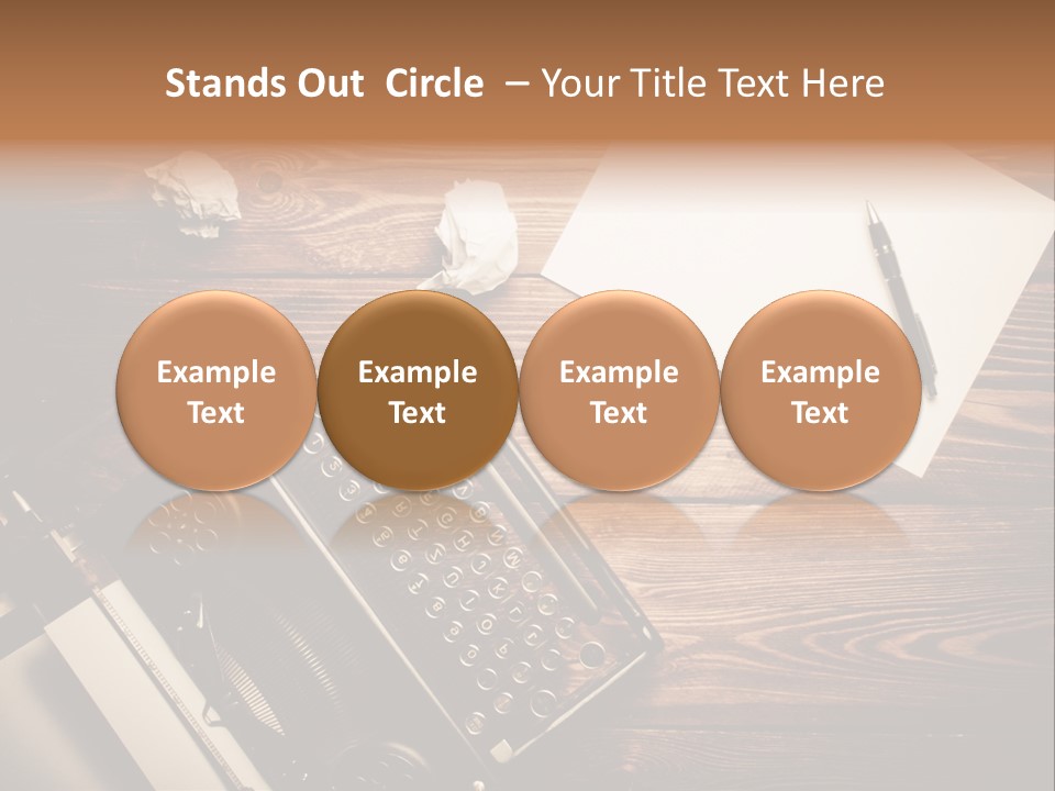 Phone Work Rusty PowerPoint Template