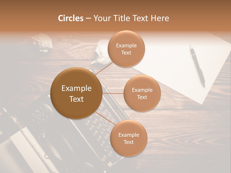 Phone Work Rusty PowerPoint Template