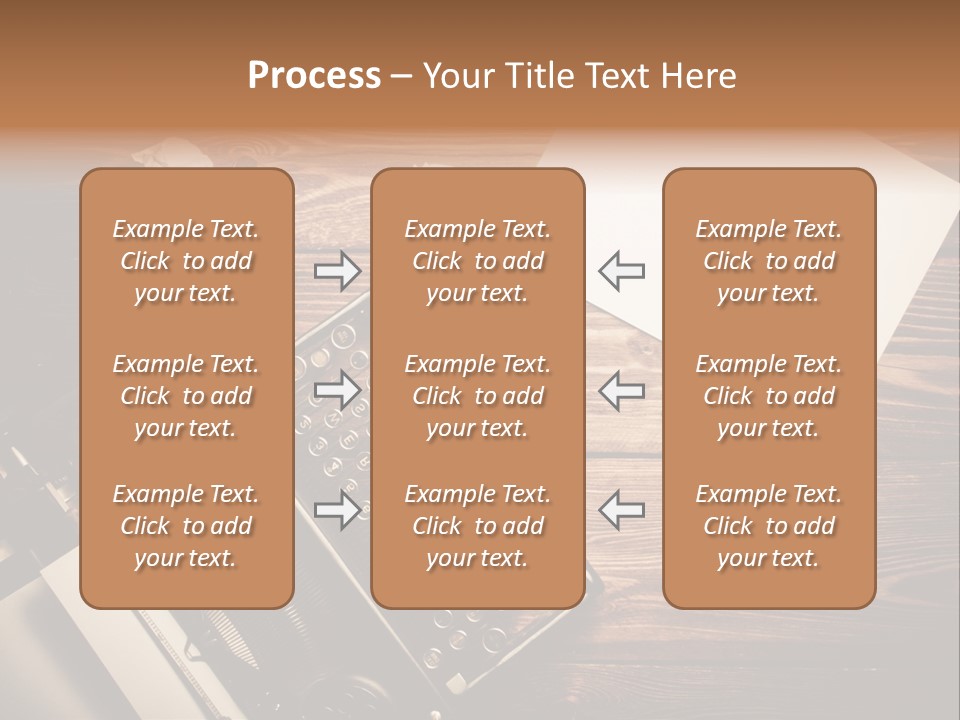 Phone Work Rusty PowerPoint Template