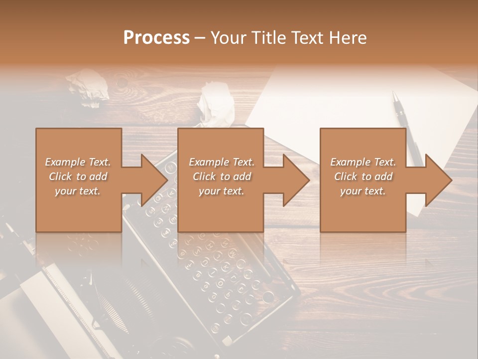 Phone Work Rusty PowerPoint Template