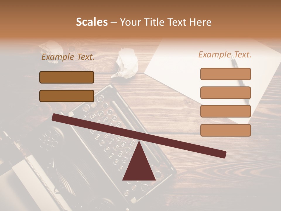 Phone Work Rusty PowerPoint Template