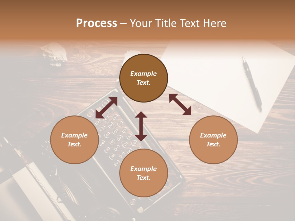 Phone Work Rusty PowerPoint Template