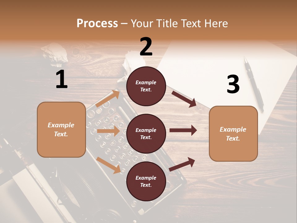 Phone Work Rusty PowerPoint Template