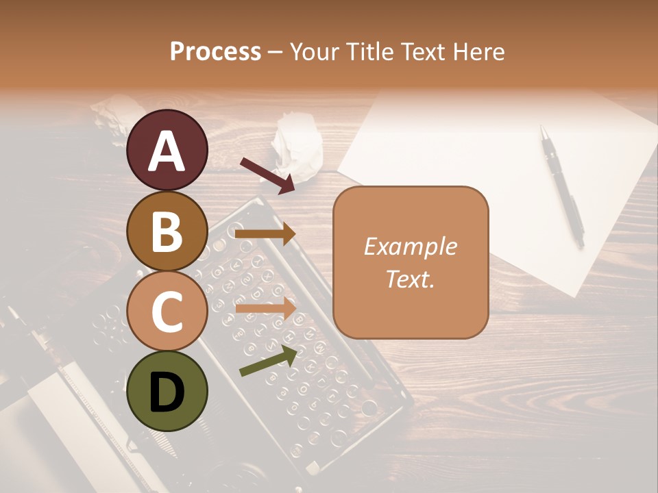 Phone Work Rusty PowerPoint Template