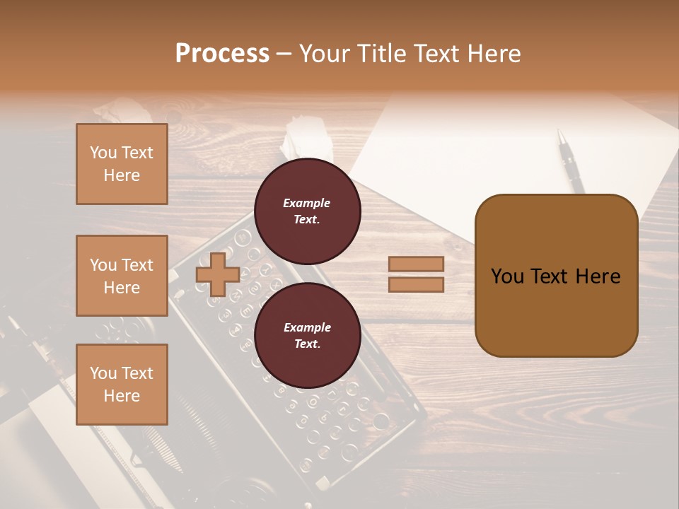 Phone Work Rusty PowerPoint Template