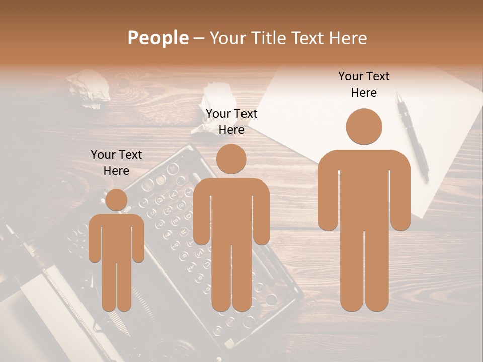 Phone Work Rusty PowerPoint Template